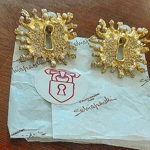Schiaparelli Keyhole Earring Jewel